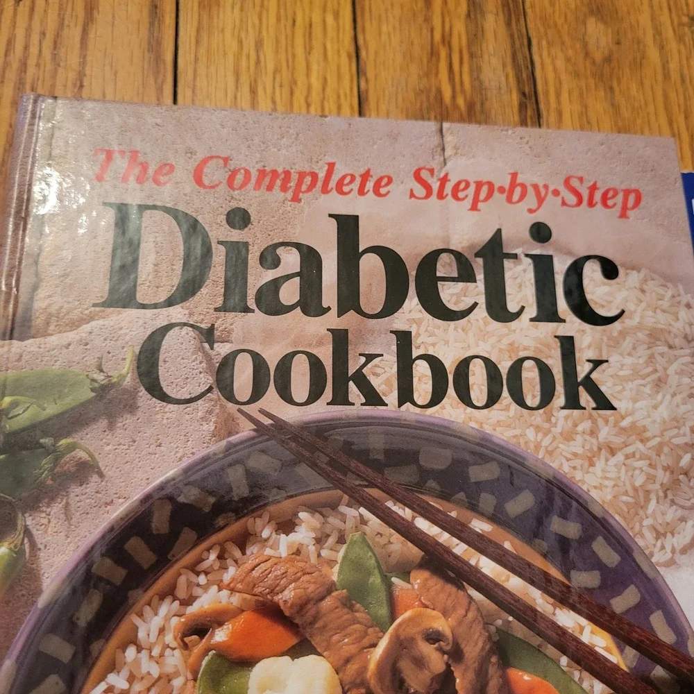 4 Diabetic Cookbook Lot Complete Step by Step Recipes‎ Candy Cookie Dessert